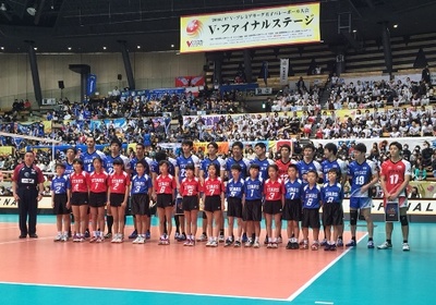2017年Vリーグキッズエスコート