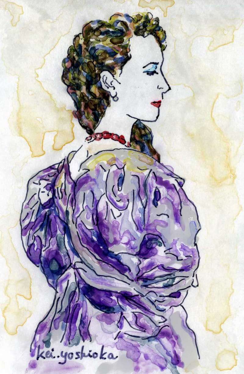 吉岡恵子 作品 -Portfolio - 洋画家 吉岡健二・ガラス絵作家 吉岡恵子