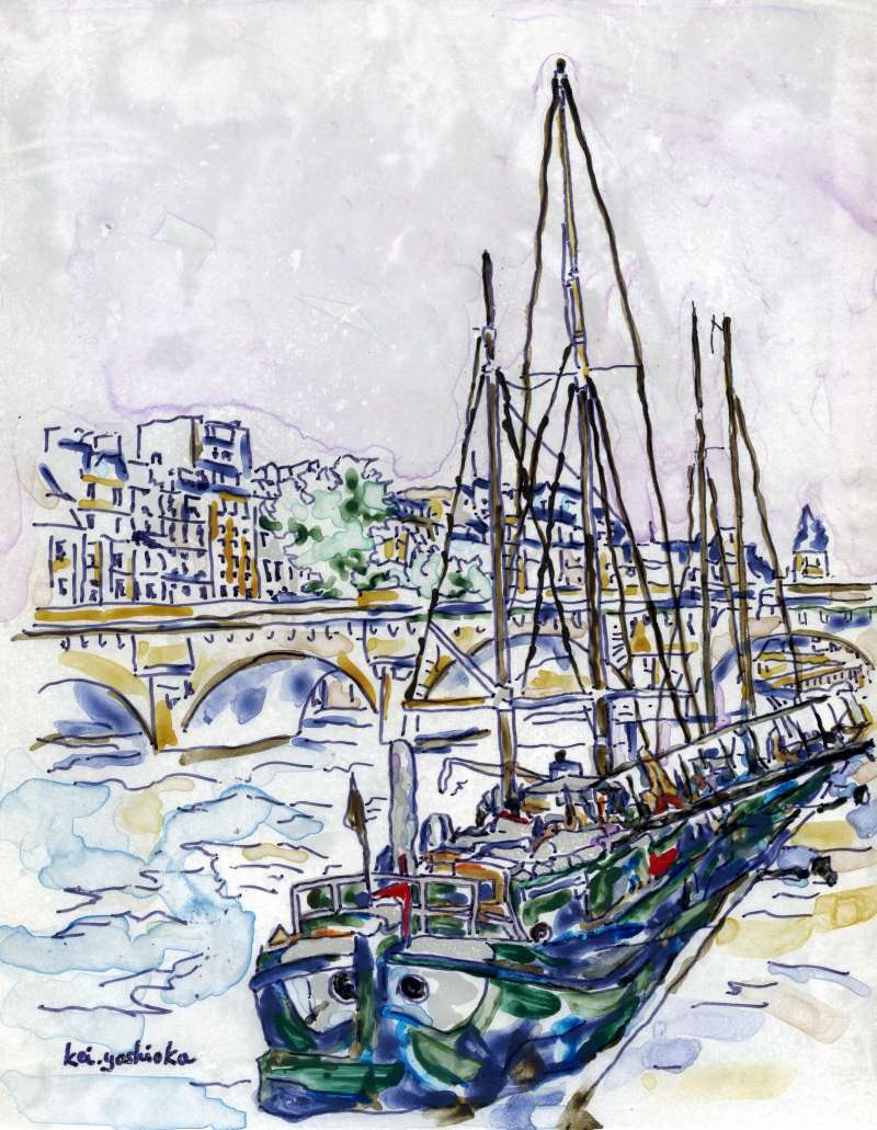 吉岡恵子 作品 -Portfolio - 洋画家 吉岡健二・ガラス絵作家 吉岡恵子