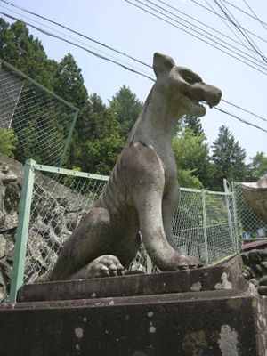 三峯神社参道