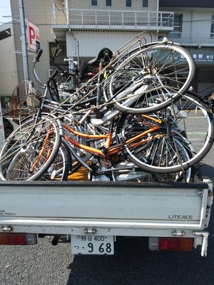 鶴ヶ島自転車回収