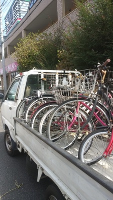 埼玉県の自転車無料回収