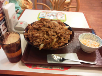 すき家のキング牛丼！！