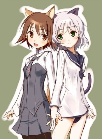 宮藤＆サーニャ