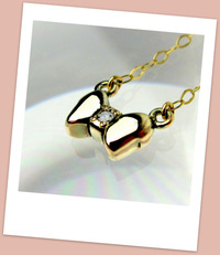 K10/Diamond LOAMA Ninfa Necklace