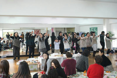 2011年新年会☆　　　　　初kaimanahila♪