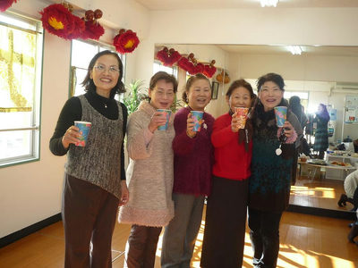 2011年にカンパーイ♪いつも仲良しkupunaさん♪