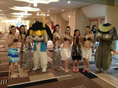 企業の夏祭り