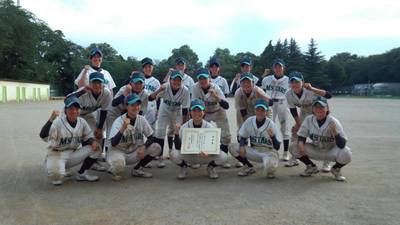ヤング　第2回全日本中学女子軟式野球大会千葉県大会　優勝