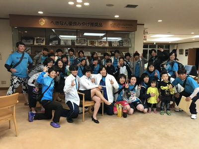 全国選抜交流碧南大会のレセプション