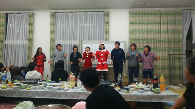 忘年会 宴会三年生