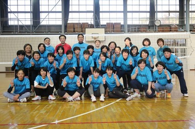 忘年会 ソフトバレーボール