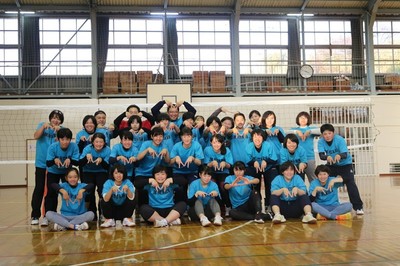忘年会 ソフトバレーボール