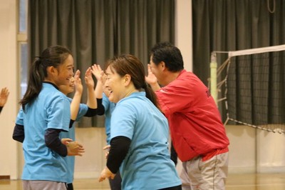 忘年会 ソフトバレーボール