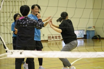 忘年会 ソフトバレーボール