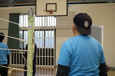 忘年会 ソフトバレーボール 