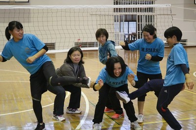 忘年会 ソフトバレーボール
