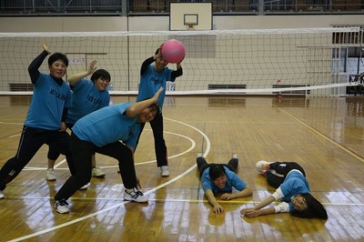 忘年会 ソフトバレーボール