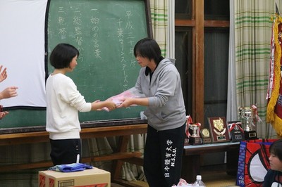 忘年会 宴会３年生へ