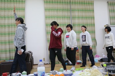 忘年会 宴会2年生出し物+3年生