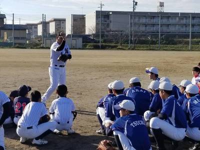 2019/11/24千葉ロッテ井口監督「野球教室」