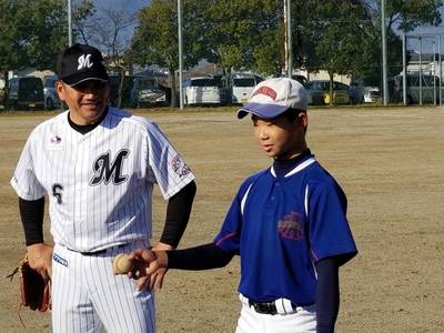 2019/11/24千葉ロッテ井口監督「野球教室」