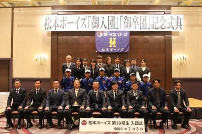卒団・入団式2024