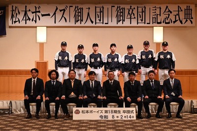 18期生卒団式