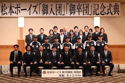 18期生卒団式