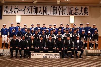卒団・入団式2026