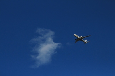 我が家の上空　（2020.11.20）