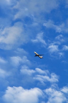 我が家の上空
