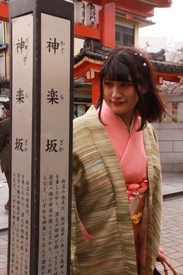 着物ポトレ　