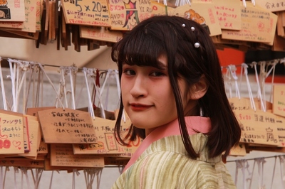 着物ポトレ　
