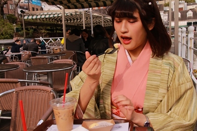 着物ポトレ　