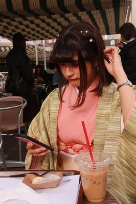 着物ポトレ　