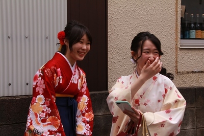 着物ポトレ　