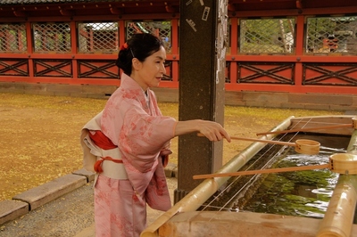 着物ポトレ　