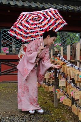 着物ポトレ　