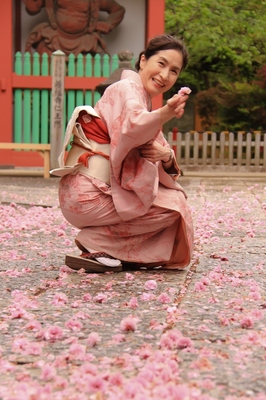 着物ポトレ　