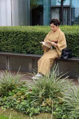 丸の内・和服ポトレ　