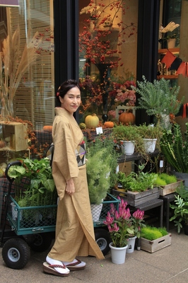 丸の内・和服ポトレ　