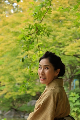 日比谷公園・和服ポトレ　