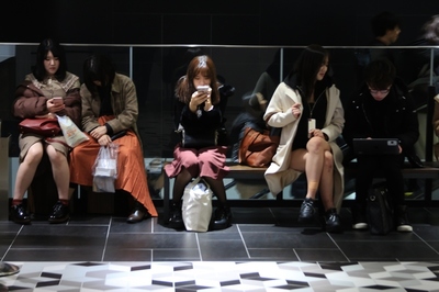 師走の渋谷駅界隈