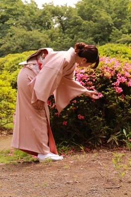 着物ポトレ　