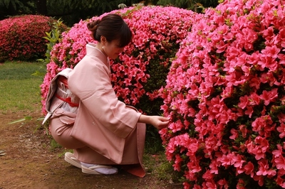 着物ポトレ　