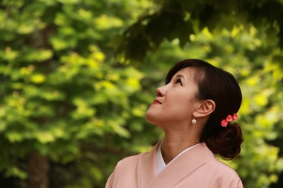 着物ポトレ　