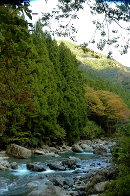 都留市東桂・蒼竜峡
