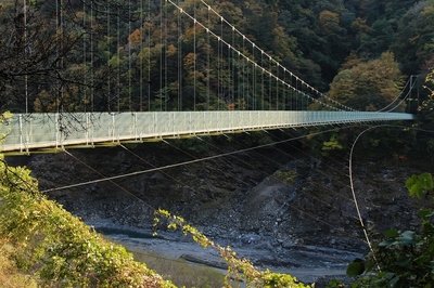 秩父・大滝村吊り橋