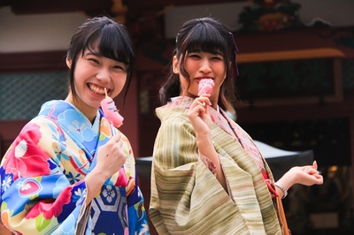 浅草着物ポトレ　
